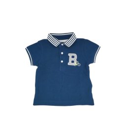 Tricou polo pentru bebe, bleumarin ,Mayoral 6luni
