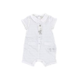 Salopeta bebe culoare crem, Mayoral 12luni(cu striatii)