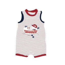 Salopeta bebe fara maneci, Mayoral 6-9luni (imprimeu colorat)