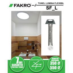 Tunel solar de lumina cu tub flexibil Fakro SF_-L