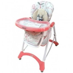 Scaun de masa Pentru Copii Hungry Sheep - Pink