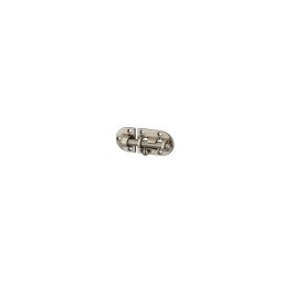 Zavor mobila, 75mm, bolt plat, nichel satinat - SP
