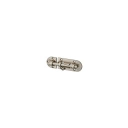 Zavor mobila, 100mm, bolt plat, nichel satinat - SP