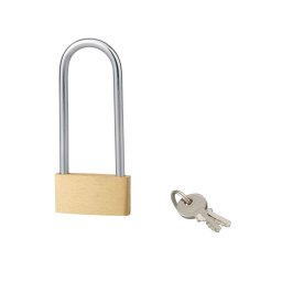 Lacat cu cheie BASIC 40 mm, toarta otel, semi-inalta, Serruprix
