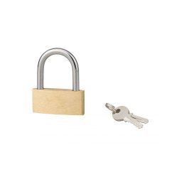 Lacat cu cheie BASIC 50 mm, toarta otel, Serruprix