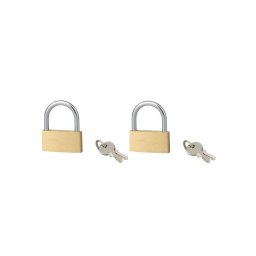 Set 2 Lacate cu cheie BASIC, 40 mm, Serruprix