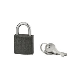 Lacat cu cheie ACERA 25 mm, toarta otel cimentat, Serruprix