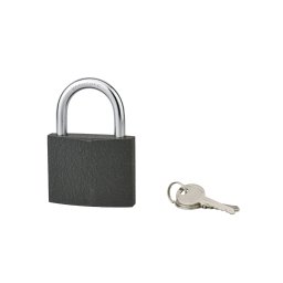 Lacat cu cheie ACERA 75 mm, toarta otel cimentat, Serruprix