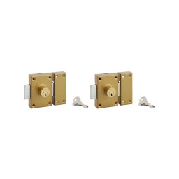 Lot de incuietori cu dublu-cilindru, 0.25 x 40 mm, Serruprix