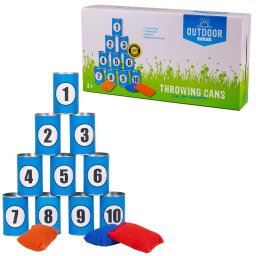 Joc de aruncat la tinta - Doboara conservele - Outdoor Play