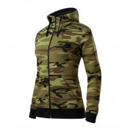 Hanorac de dama Camuflaj, cu gluga