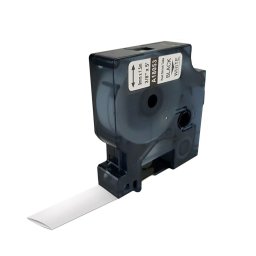 Tub termocontractabil compatibil DYMO Rhino alb 9 mm pentru identificarea si etichetarea cablurilor electrice 18053