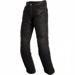 Blugi Moto cu Aranium SEGURA BOWER · Negru