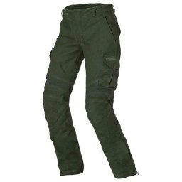 Blugi Moto SIXGEAR CARGO DENIM Slim Fit · Verde-Olive
