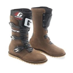 Cizme Moto Dual-Sport GoreTex GAERNE ALL TERRAIN · Maro / Negru