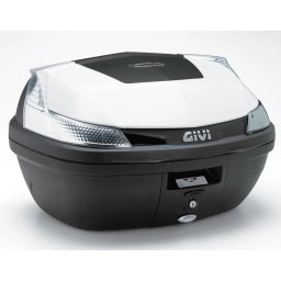 Cutie / Topcase Moto GIVI B47NTML · Negru / Alb
