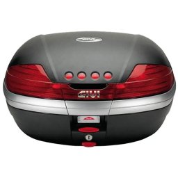 Cutie / Topcase Scooter GIVI V46 MONOKEY · Negru / Alb / Roșu