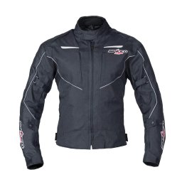 Geacă Moto din Textil SPEED UP ELEMENT · Negru