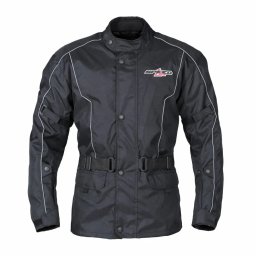 Geacă Moto din Textil SPEED UP HALDEN · Negru