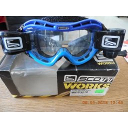 Ochelari Enduro - Cross SCOTT VOLTAGE MX WFS · Albastru / Negru