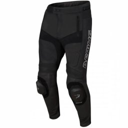 Pantaloni Moto din Piele & Textil BERING TYPE-R · Negru