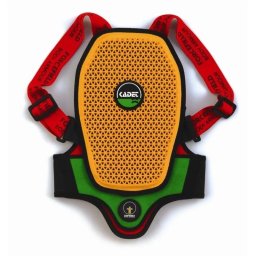 Protecție Enduro - Cross Copii FORCEFIELD KADET L1 · Roșu / Galben / Verde