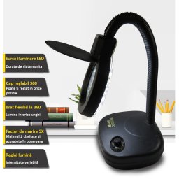 Lampa cu lupa Gordak 308