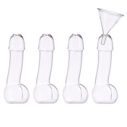 Set 4 toiuri Party 100 ml cu palnie de umplere