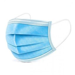 Masca de protectie de unica folosinta, 3 straturi, 3 pliuri