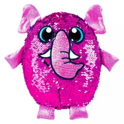 Shimmeez: figurină elefant - 20 cm, pink-albastru