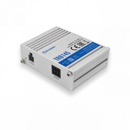 Modem GSM 4G TELTONIKA TRB145, gateway, MODBUS, MQTT, RS485, 2 intrari/iesiri digitale, micro USB, carcasa metalica