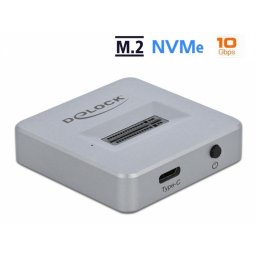 Docking station USB 3.1-C pentru SSD M.2 NVMe PCIe, Delock 64000
