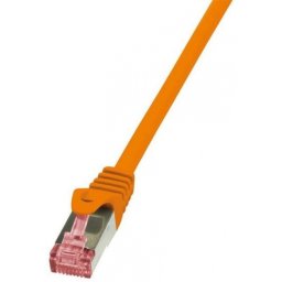 Cablu de retea RJ45 SFTP cat6A LSOH 10m orange, Logilink CQ3098S