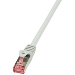 Cablu de retea RJ45 SFTP cat6 LSOH 30m Gri, Logilink CQ2122S