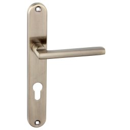 Manere usa interior cu placa bronz , Kuchinox Ada ax 72 mm