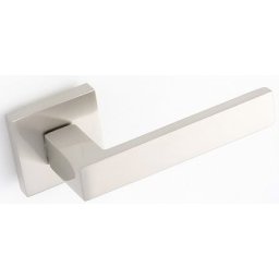 Maner usa interior argintiu satinat seria Qubic