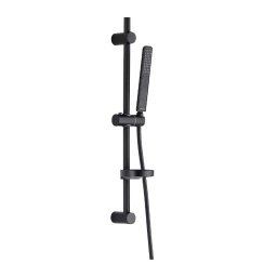 Set de dus negru cu bara, para de mana, furtun si suport para KUCHINOX Ares NKS 71AD