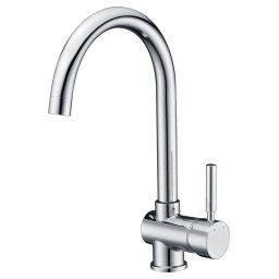 Baterie bucatarie cu pipa inalta crom Lete BKU 068 Laveo