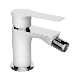 Baterie baie bideu, culoare alba crom, Laveo Raila BLL 632D