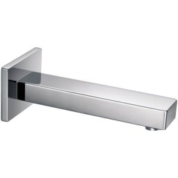 Pipa lavoar sau cada incastrata montaj in perete 18 cm lungime patrat