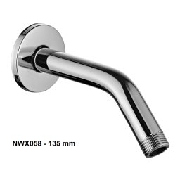 Brat dus fix, prindere para fixa superioara 135 mm rotund NWX 058O Laveo