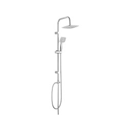 Coloana dus Kuchinox Ondo PG7 20KX, para fixa patrata, fara baterie, alb crom