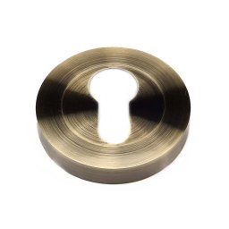 Rozeta usa de interior rotunda bronz antichizata