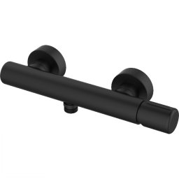 Baterie baie dus, negru, fara set de dus, Laveo Pretto BAO 740D
