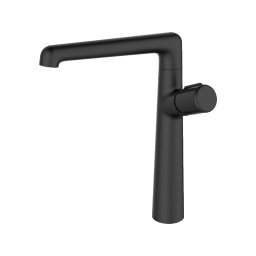 Laveo Pretto BAO 765D Baterie chiuveta inalta, pipa dreptunghiulara, monocomanda, negru mat
