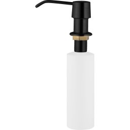 Dozator dispenser bucatarie , incastrabil, negru mat , Deante ZZZB00D