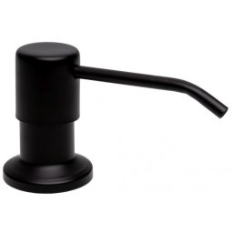 Dozator pentru sapun lichid, dispenser , negru mat, incastrabil 400 ml