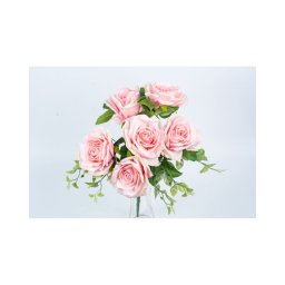 Buchet Flori Artificiale Trandafiri Roz Aw57
