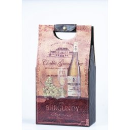 Cutie Pentru 2 Sticle Mdf Canvas