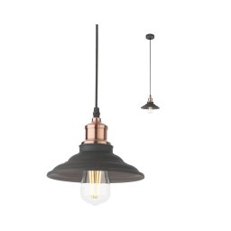 Redo 01-1292 - Lustră pe cablu SPINNER 1xE27/42W/230V